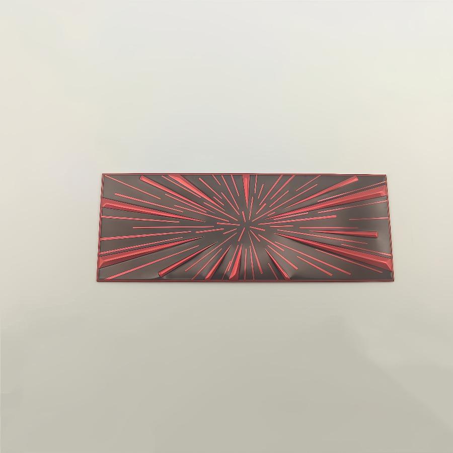 1pc 3D Metal Time Space Tunnel Badge Car Rear Trunk Logo Sticker for Model 3/Y/Highland/Juniper 2025 Tail Decal Auto Additions