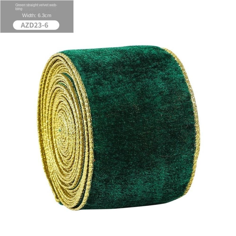 New 2m Christmas Ribbon DIY Lmitation Linen Fabric Swirl Ribbon Xmas Gift Christmas Tree Ribbon Burlap Ribbon