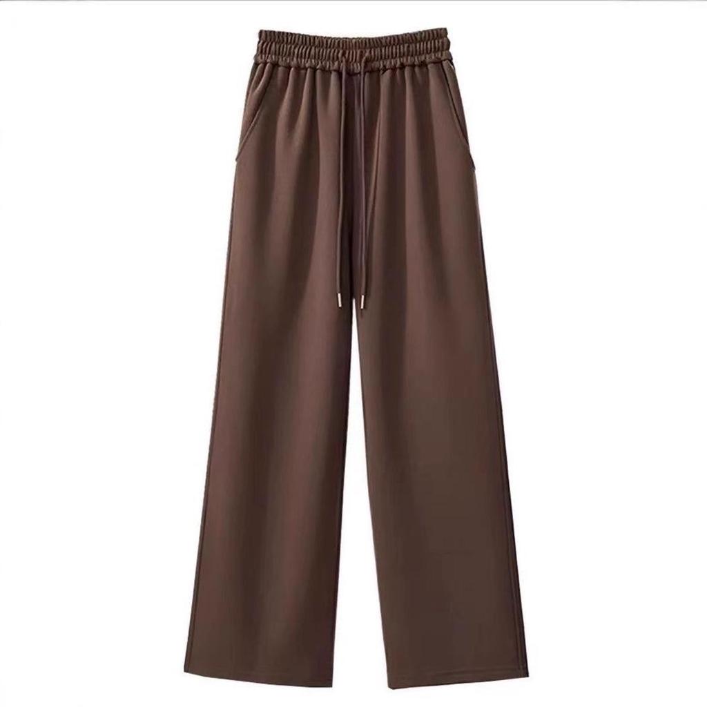 Elegant Autumn Plus Size Cardigan & Elastic Waist Casual Pants Set for Women