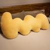 Wave-Shaped Cloud Leg & Back Hugging Pillow - Long Body Cushion for Side Sleepers