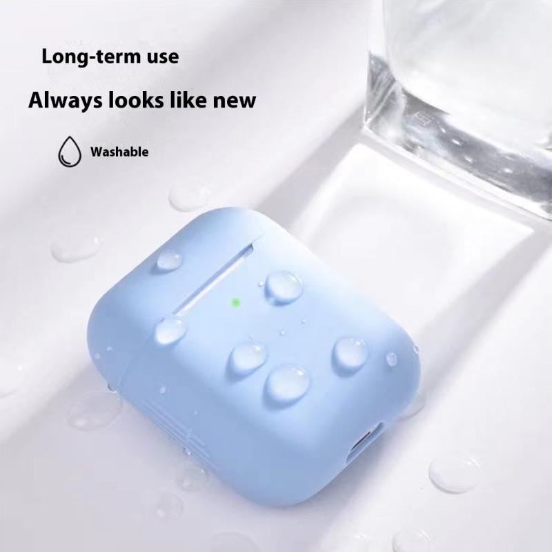 Not Drop Soft Protective Cover Flexible Skin Tight Fit Easy Installation Shock Absorbing Earbud Covers for Earbud 1/2