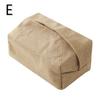 Kreativt hjem Stue Spisebord Tissue Boxes Bomull Lin Cloth Art Tissue Box Enkel Papir Box Oppbevaringspose Hjemmeutstyr