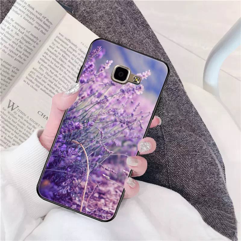 Lavender Purple flowers Phone Case for Samsung Galaxy A 51 30s a71 Soft Silicone Cover for A21s A70 10 A30