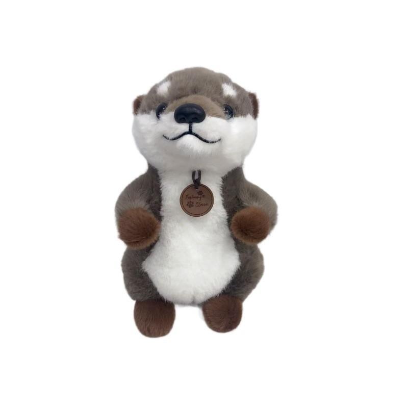 Otter Plush Toy Cute Animal Decor For Kids Gift And Home Decoration