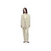 UNIQLO Casual Solid Color Suit Women suits Light-Green 447465-50