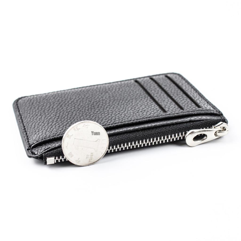 2023 Hot-Selling Lychee Pattern Zipper Coin Purse with Multi-Card Slots