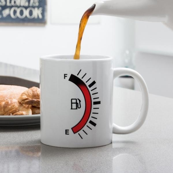 Thermal Mug Fuel Gauge Thermo-reactive Mug