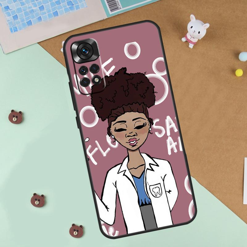 Cute Tooth Dentist Case For Xiaomi Redmi Note 13 12 11 9 10 14 Pro 10S 11S 12S Cover For Redmi 13C 10C 12C 14C