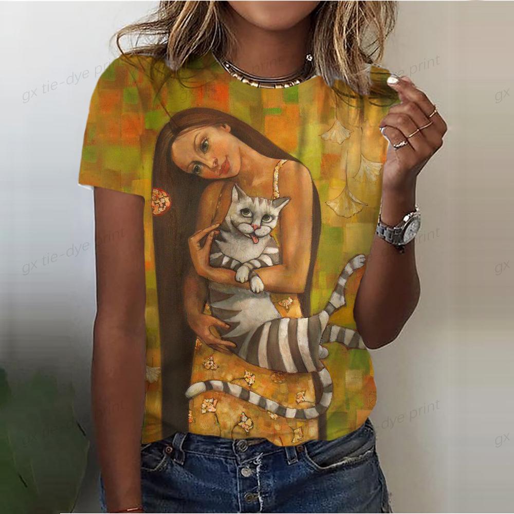 

Простое искусство принт лица повседневная одежда кэжуал Т обычная рубашка уличная одежда лето новая мода женская футболка топ 6XL