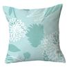 Office Chair Cushion Home Pillow Case Ins Plush Printed Pillow Case Green Plant Nordic Style Pillow