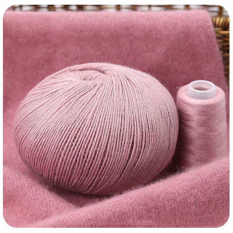 Cashmere Yarn Plush Mohair Knitting Thread Soft Baby Cotton Yarn For Cardigan Scarf Shawl Sweater Crochet DIY Handmade Yarn
