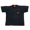 Camiseta de bolsillo negra vintage del equipo de carreras Winston XL Puntada simple Hecha en EE. UU.