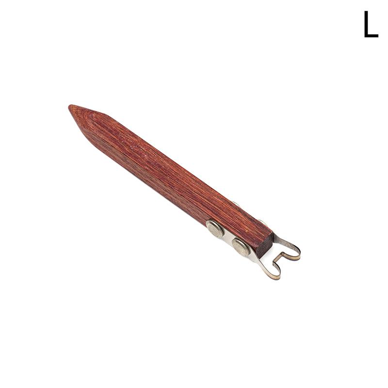 

Керамическое ремесло Гончарная глина Инструмент для обрезки для резьбы Дно гончарной тарелки с деревянной ручкой Инструменты для лепки и отделки глины L