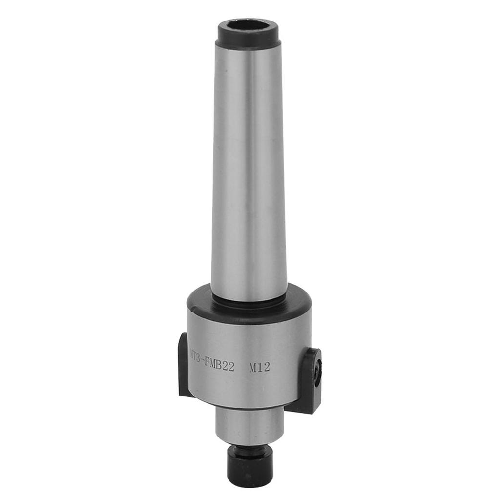 M12 Gewinde Kegel Fräsdorn Fräsdorn Kegel Werkzeughalter 138mm Länge 22mm Nut MT3FMB22