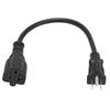 1 Fuß Nema 5?15P zu 5?20R Stromkabel 16AWG Schwerlast 15A Haushaltsstecker auf 20A T-Klingen-Adapter