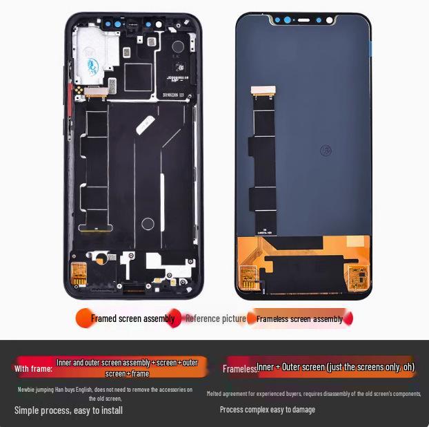 Compatible Screen Assembly for Redmi Note 10 Pro 5G & Poco X3 GT