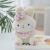 Plush Rabbit Dog Stuffed Toy Animal Doll Key Chain Backpack Gifts Decoration