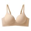Striped cup surface, liquid foundation shows large and seamless, women pull anti-sagging cup bra