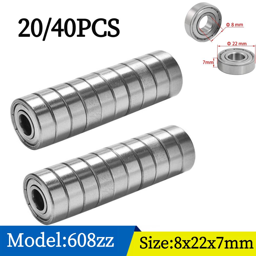 10pcs/lot Ball Bearing 625ZZ 5x16x5mm Carbon Steel Bearings 607 623 626 688 685 687 608 for Scooter Free Shipping