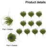 Artificial Plant Simulated Plant 3cm Tall Dark Green Bushes