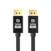 DP 2.1 HD Monitor Cable UHBR10 40Gbps Large DP to DP Adapter Cable