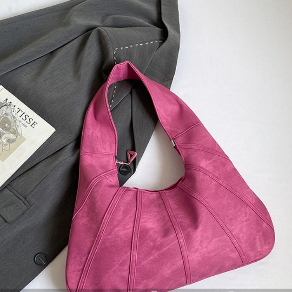 Large Capacity Underarm Bag Shoulder Bag Tote Bag Casual Vintage Hobo Bag  Girls