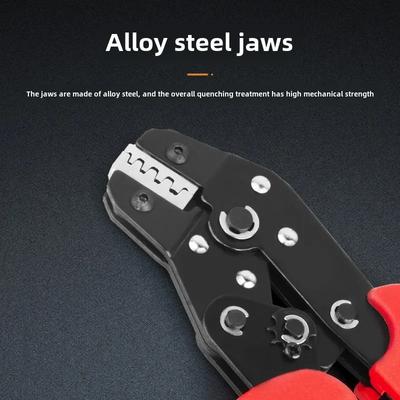 "SN Ratchet Crimping Pliers Die Head - Terminal Pliers with 4mm Jaw Installation"