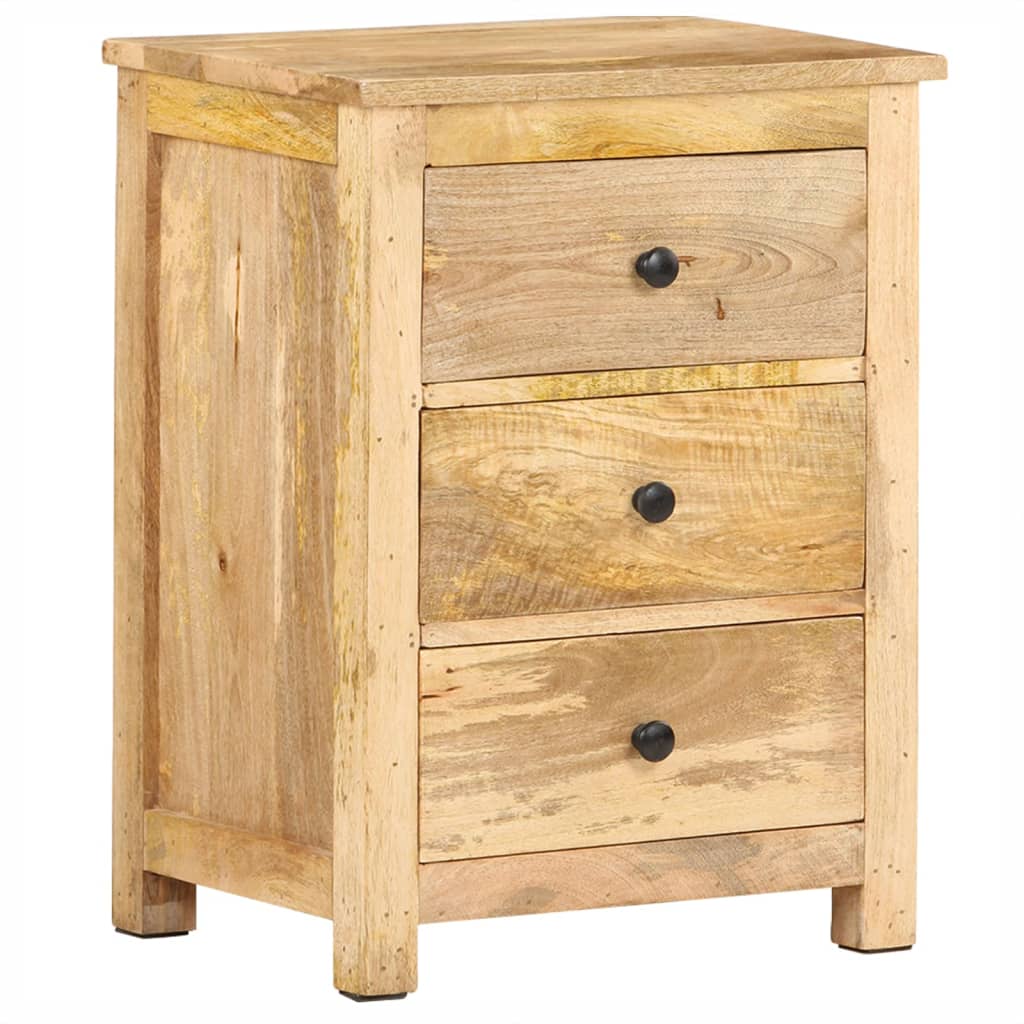 Vidaxl Stolik Nocny, 45X35X60 Cm, Lite Drewno Mango