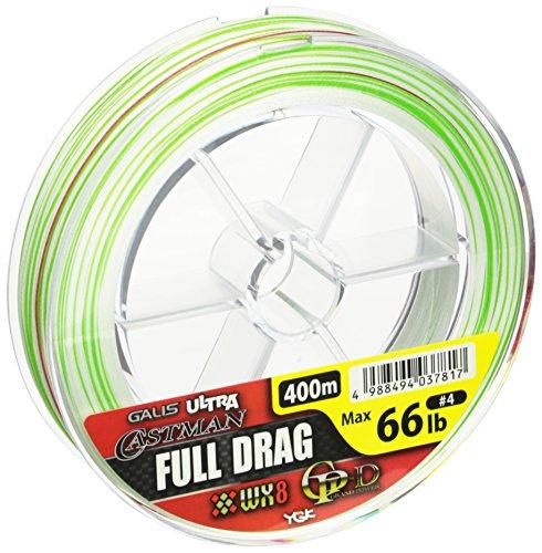 

YGK Gully scan Ultra cast Man WX8GP-D FULLDRAG HP 400m 4 No.