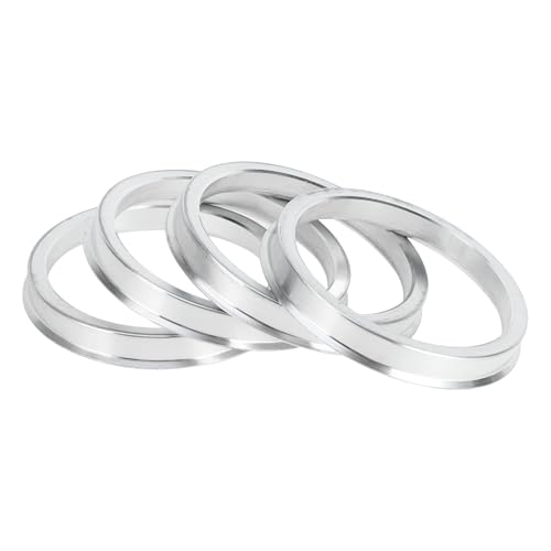 

Кольца ступицы INFINAUTO, кольца ступицы колеса для транспортных средств с внутренним диаметром от 62,5 мм до внешнего диаметра 72,6 мм, алюминиевый сплав, 4 шт.