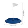Professional Golf Putting Green Cup Trainer Durability Detachable Flagstick For Accuracy Improvement Exercises  Green