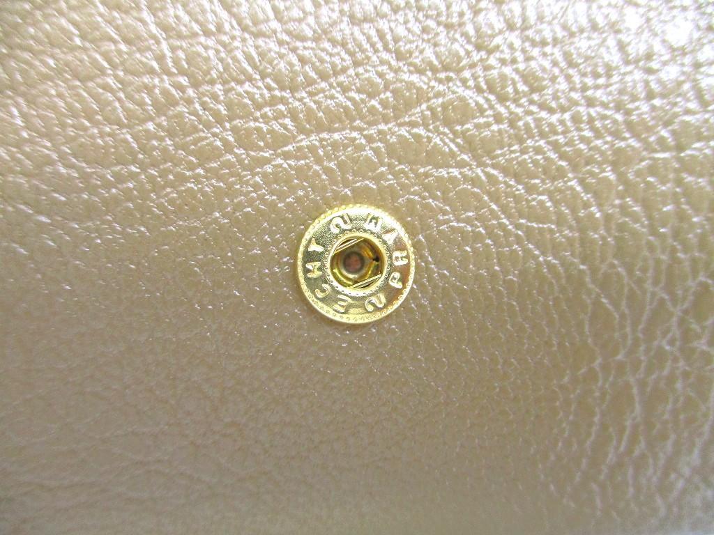 Authentic BVLGARI Brown Leather Gold H/W 6 Pics Key Chain #a671  Refurbished