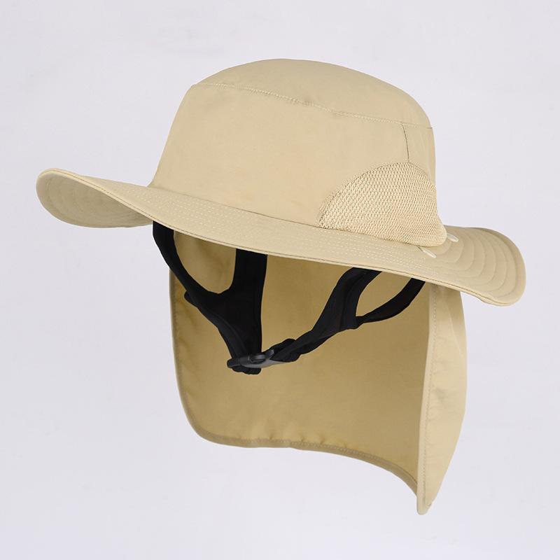 Fischerhut für Herren, modischer Netzstoff, für den Strand, Sonnenschutz, für Damen, luxuriöser UV-Schutz, für Reisen am Meer, Wandern, Surfen, Sport, Passform