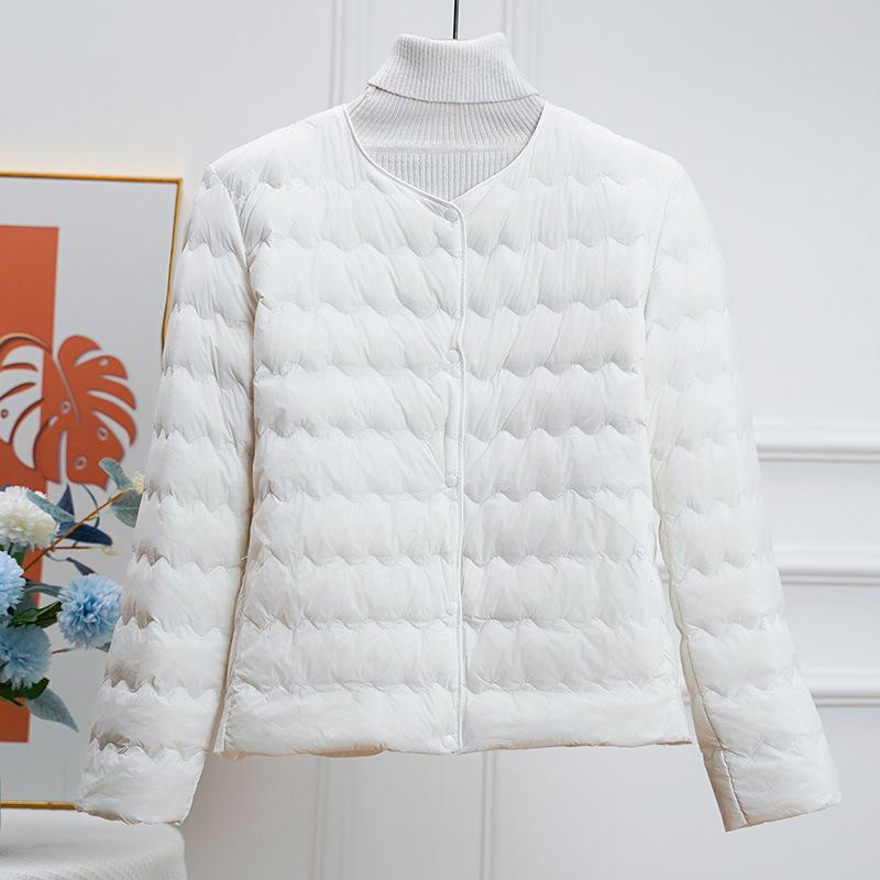 Autumn and Winter New Light Down Jacket Short Fashion Wave Casual Slim Simple Popular Down Jacket