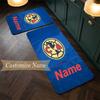 Club America (5) Customize Name Flannel Kitchen Mat Soft Non-Slip Kitchen Floor Runner Rug for Home Kitchen Decor