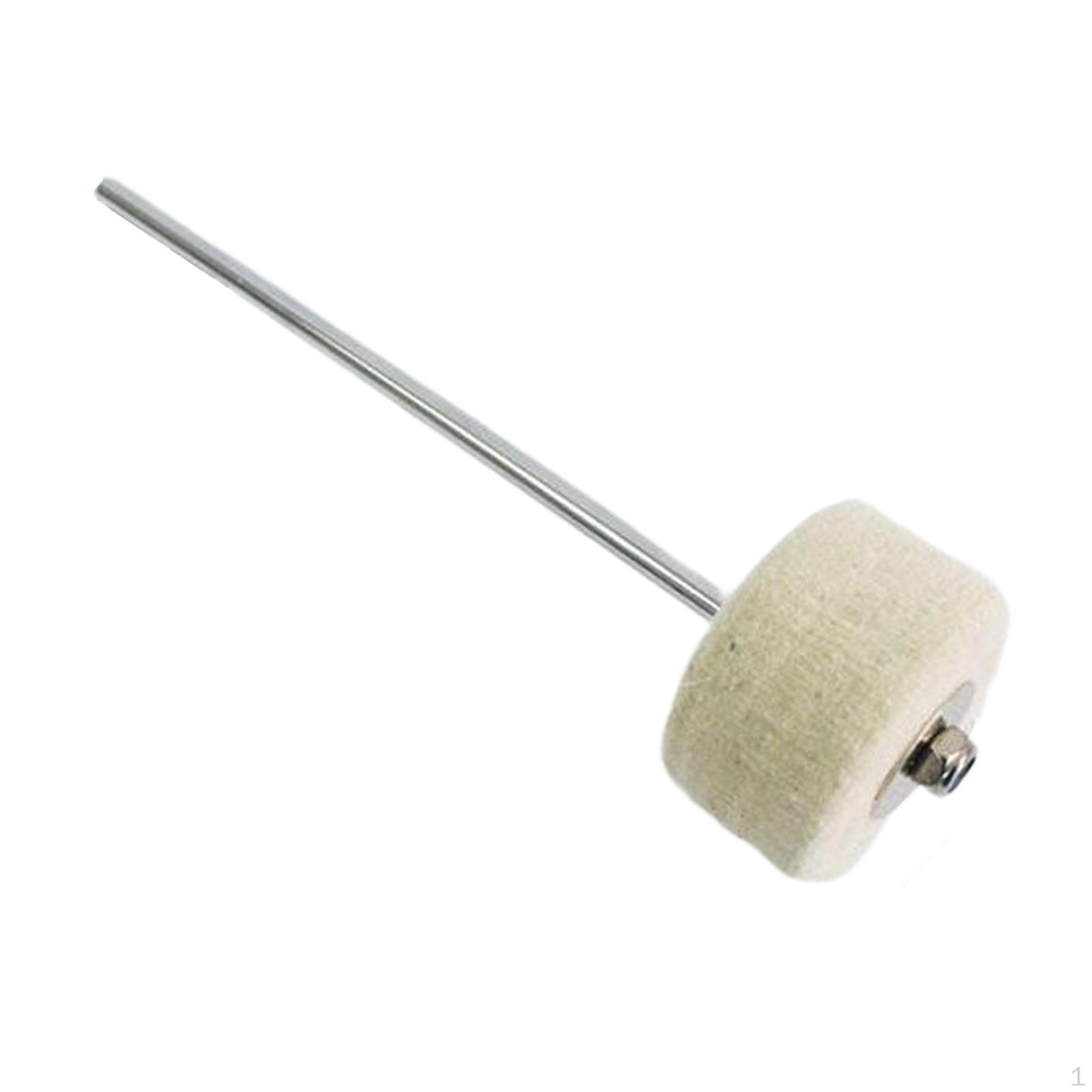 Bass Drum Beater, Pedal Mallet Percussion Instrument Accessories, Anti Slip Felt