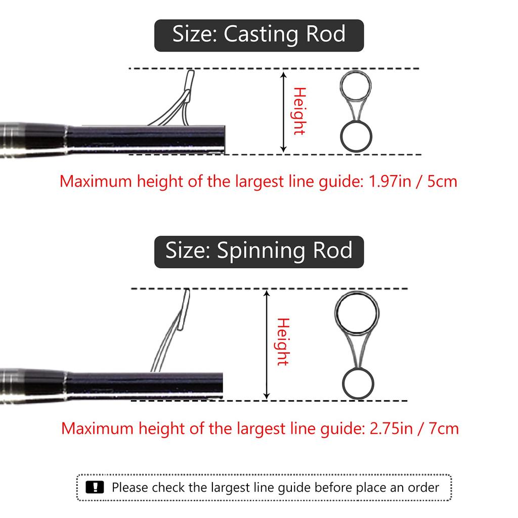 [Bassdash] Bassdash Rod Bag Rod Cover Fishing Rod Cover PET