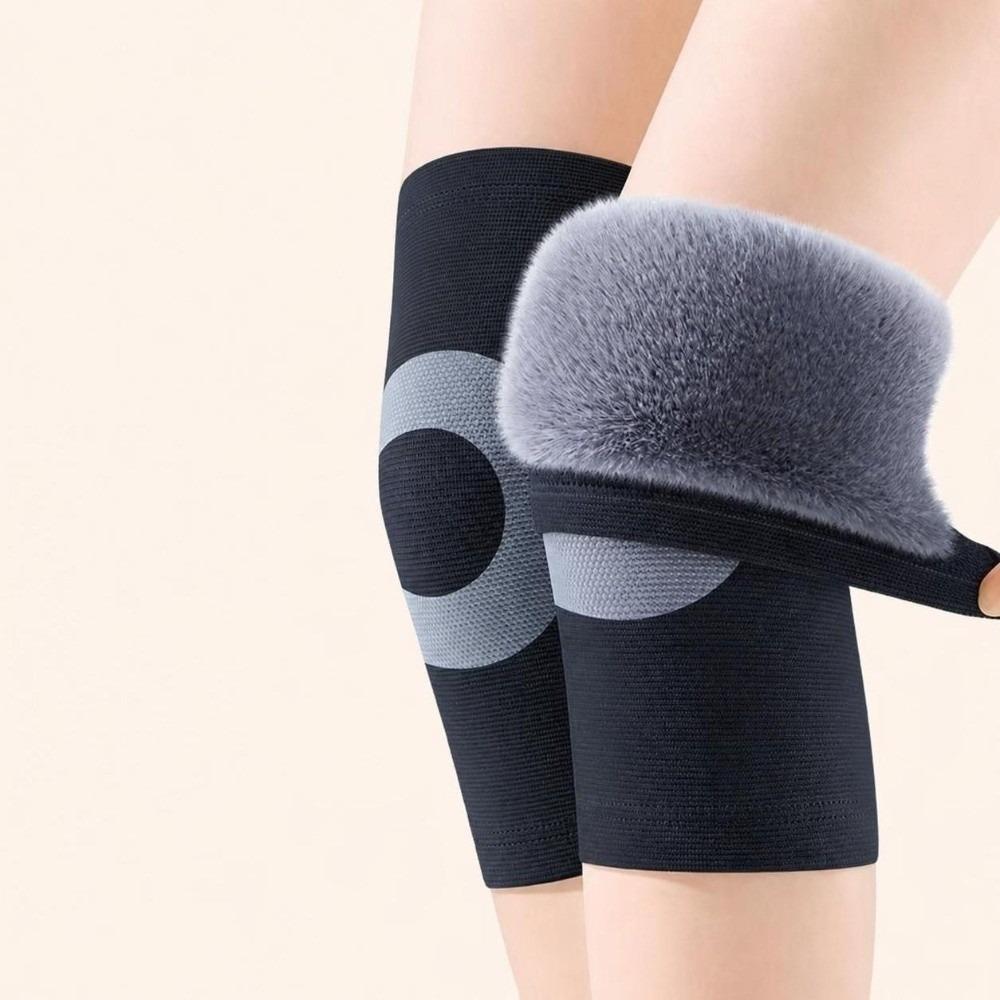 Warm Thickened Knee Pads Elastic Knee Warmers Daily Elderly Leg Sleeve Joint Protection