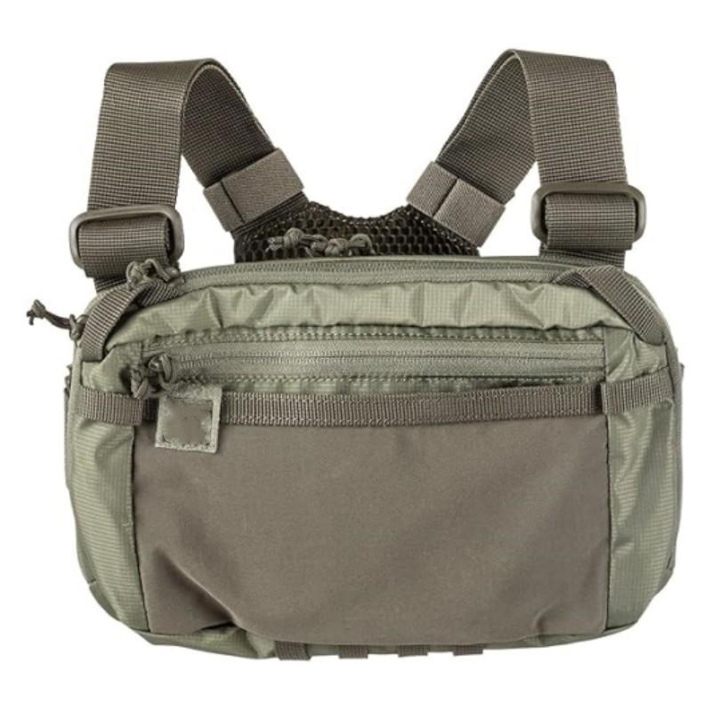 Chest Bag, Outdoor Waist Bag, Camping And Running Chest Bag, With Zipper, Multifunctional, Suitable For All Seasons,For Man