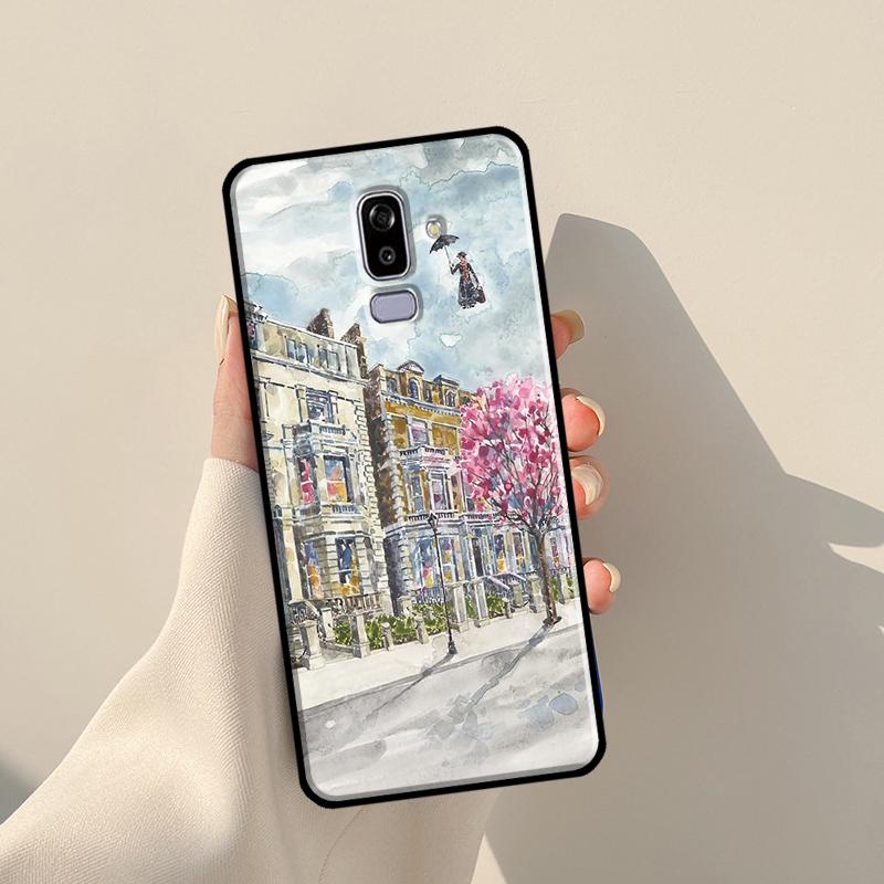 Mary Poppins Hülle für Samsung Galaxy J4 J6 Plus 2018 A6 A7 A8 A9 J8 J1 2016 A3 A5 J3 J7 J5 2017 Hülle