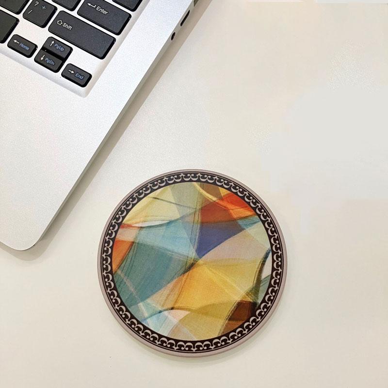 Keramické podtácky ve vintage stylu, vysokoteplotní držáky na hrnky, protiskluzové podložky pod kávové hrnky, opakovaně použitelné korkové nádobí, dekorace jídelního stolu