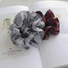 JewelVOX Scrunchie Hair Accessory for Solid Stylish Hair Brown Women, Grosgrain, Color, Simple, Tie,