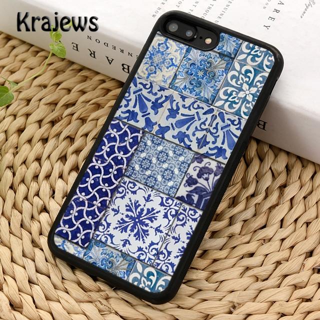 Moroccan Tiles Pattern Phone Case Cover For iPhone 17 Air 16 15 14 plus 12 13 pro max coque Shell Fundas