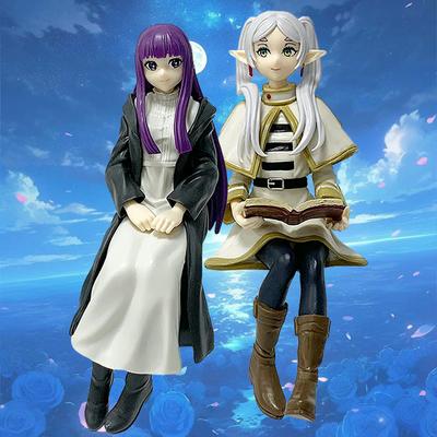 14,5 cm Frieren: Beyond Journey's End Anime figurka Sedící Fern Akční figurky Frieren Zarážka na nudle PVC Modelová soška Sběratelská