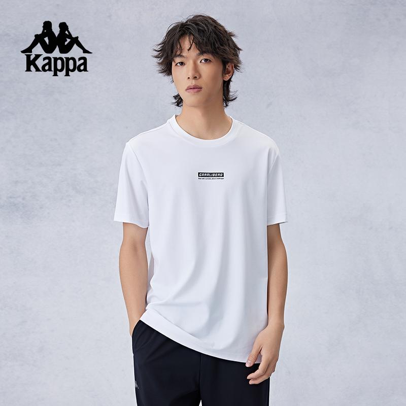 Kappa Back To Back T-shirt New Men's Sports and Leisure Short Sleeve Cool Round Neck Half Sleeve