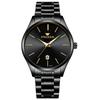 Men's Watch Brand Light Luxury Stainless Steel Calendar Waterproof Men's Business Leisure Fashion Quartz Watch