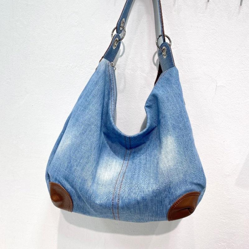 Bag Women'S Summer Women'S Bag Shoulder Crossbody Bag Bucket Bag Denim Canvas Tote Bag