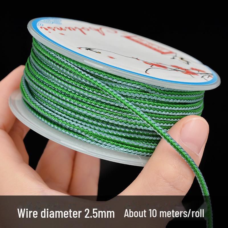 Hand-Woven 2.5mm Ruyi Rope for Jade Pendant Lanyard or Colorful Beaded Bracelet