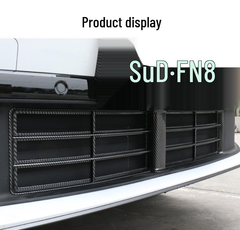 Ideal L6 Anti-Insect Clip-On Front Bumper Grille Accessory