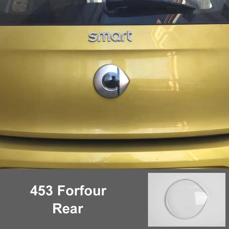 Car Front Rear Logo Cover 3D ABS Protective Emblem Case Moulding Modification Cover For Smart 451 453 Fortwo Forfour Accessories